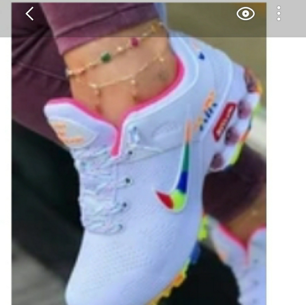 Rainbow Nikes